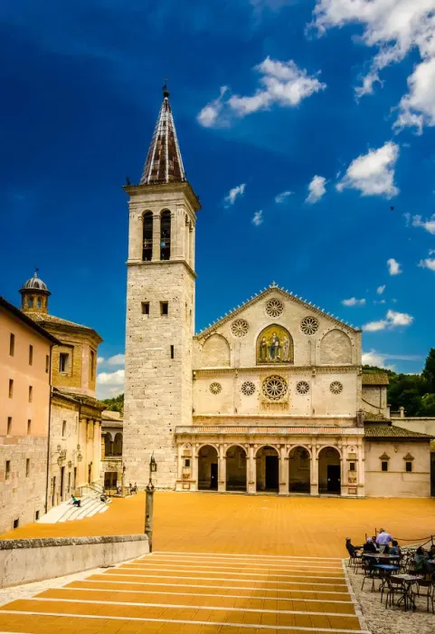 Framed Print : Spoleto Cathedral, Umbria