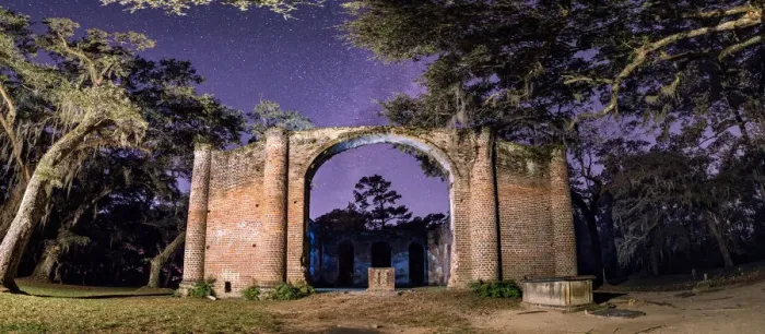 Framed Print : A Spooky Night at Sheldon Church Ruins Framed Print : A Spooky Night at Sheldon Church Ruins