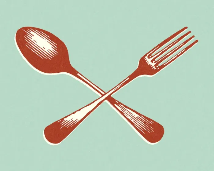 Framed Print : Spoon and Fork Framed Print : Spoon and Fork