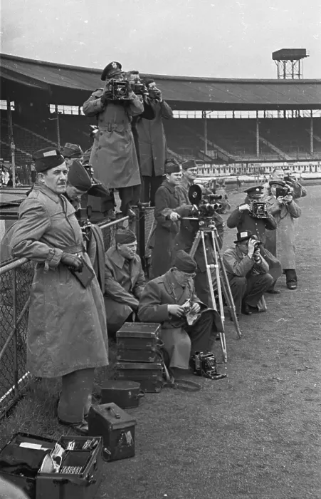 Framed Print : Sports Photographers Framed Print : Sports Photographers
