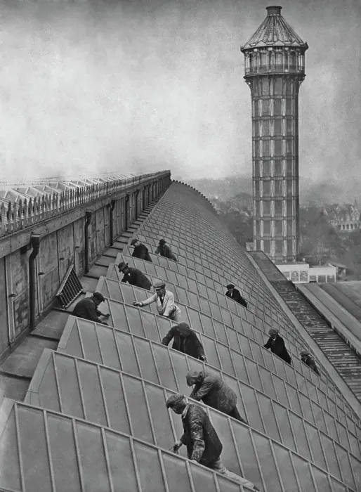 Framed Print : Spring Cleaning Crystal Palace