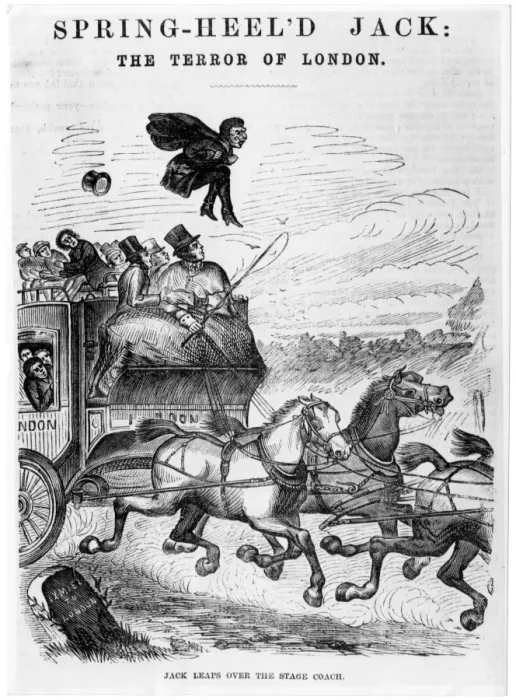Framed Print : Spring-Heeled Jack Framed Print : Spring-Heeled Jack