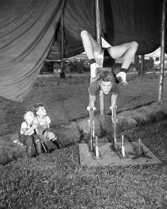 Framed Print : Spring Training for the Circus