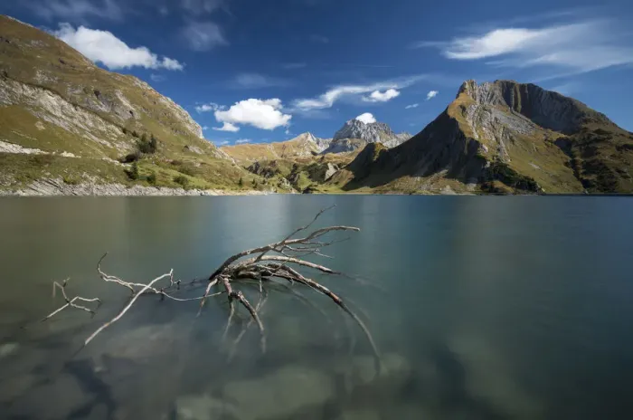 Framed Print : Spullersee reservoir in Vorarlberg, Austria, Europe Framed Print : Spullersee reservoir in Vorarlberg, Austria, Europe