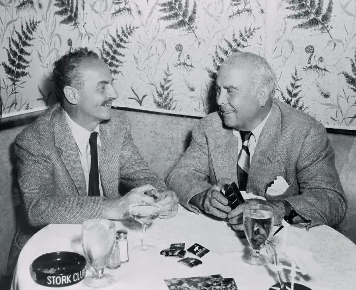 Framed Print : Spyros Skouras Speaking with Daryl Zanuck Framed Print : Spyros Skouras Speaking with Daryl Zanuck