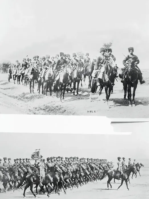 Framed Print : Squadron of Russian Cossacks