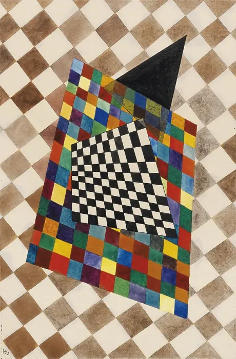 Framed Print : Squared, 1925
