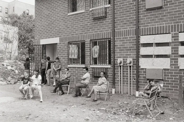 Framed Print : Squatters In Yard Framed Print : Squatters In Yard