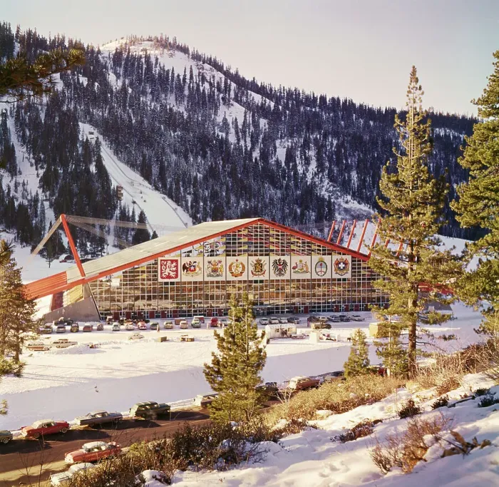 Framed Print : Squaw Valley's Blyth Arena Framed Print : Squaw Valley's Blyth Arena