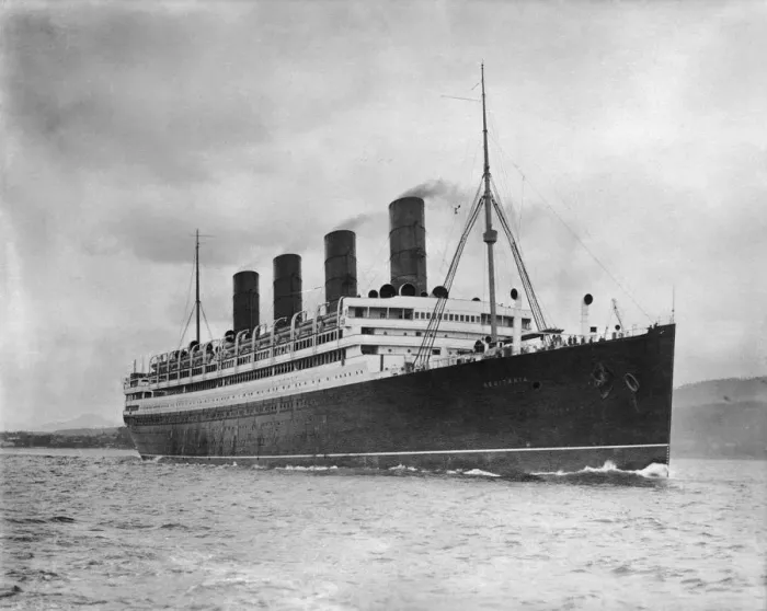 Framed Print : SS Aquitania Framed Print : SS Aquitania
