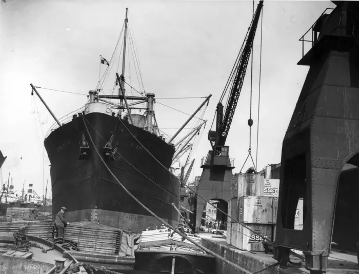 Framed Print : SS Beaverford Framed Print : SS Beaverford