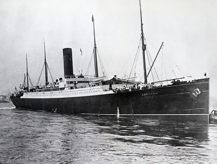 Framed Print : S.S. Carpathia, Rescue Ship For Titanic Framed Print : S.S. Carpathia, Rescue Ship For Titanic