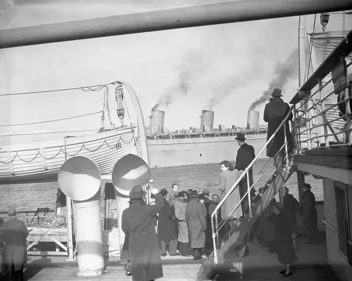 Framed Print : S.S. Lancastria