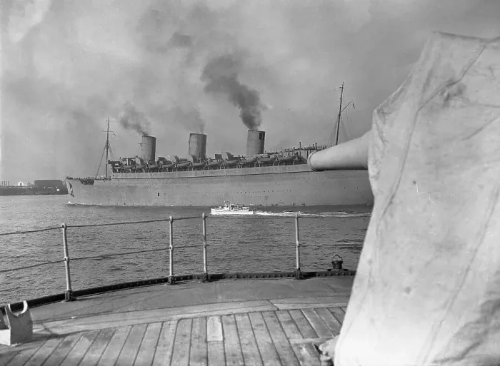 Framed Print : S.S. Lancastria