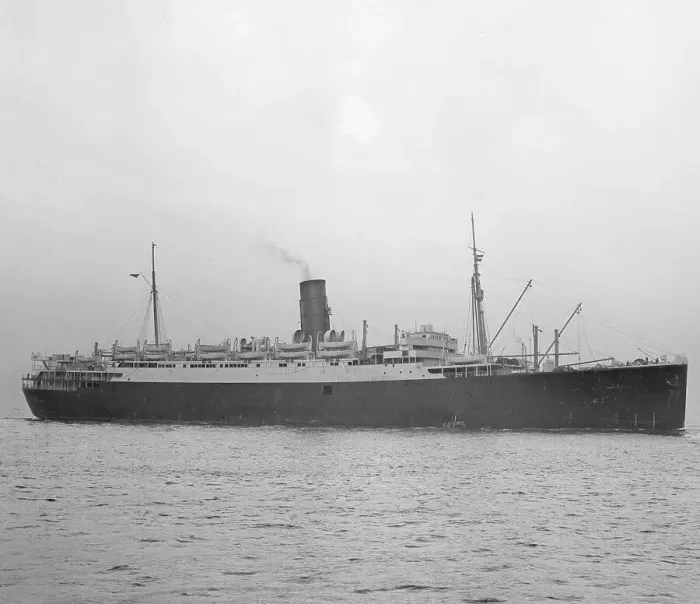 Framed Print : S.S. Lancastria As Refugee Liner Framed Print : S.S. Lancastria As Refugee Liner
