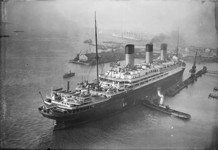 Framed Print : SS Majestic Framed Print : SS Majestic