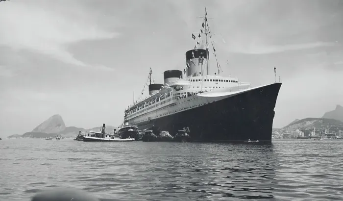 Framed Print : S.S. Normandie Framed Print : S.S. Normandie