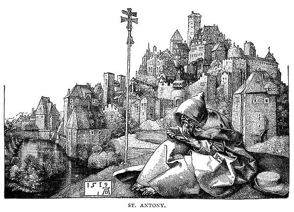 St Antony by Albrecht Durer