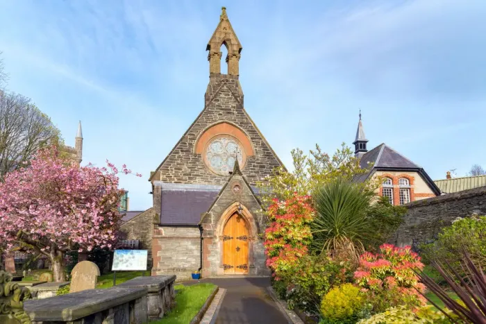 Framed Print : St. Augustine church in Derry, Northern Ireland
