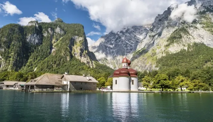 Framed Print : St. Bartholomae in Konigssee in front of the Watzmann, Berchtesgaden National Park, Berchtesgadener Land district, Upper Bavaria, Bavaria, Germany Framed Print : St. Bartholomae in Konigssee in front of the Watzmann, Berchtesgaden National Park, Berchtesgadener Land district, Upper Bavaria, Bavaria, Germany