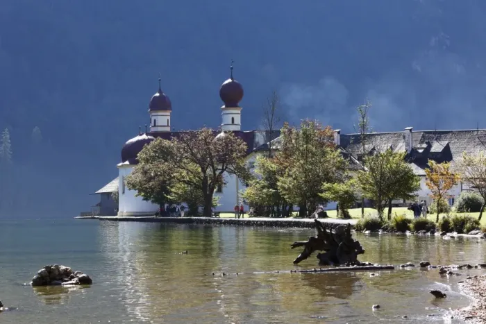 Framed Print : St. Bartholomae pilgrimage church, Lake Koenigssee, Nationalpark Berchtesgaden national park, Berchtesgadener Land, Upper Bavaria, Bavaria, Germany, Europe Framed Print : St. Bartholomae pilgrimage church, Lake Koenigssee, Nationalpark Berchtesgaden national park, Berchtesgadener Land, Upper Bavaria, Bavaria, Germany, Europe