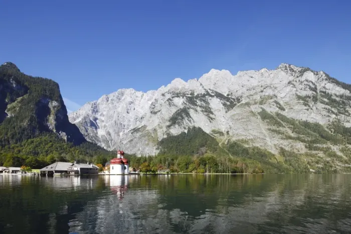 Framed Print : St. Bartholomae pilgrimage church, Lake Koenigssee, Mt. Watzmann, Nationalpark Berchtesgaden national park, Berchtesgadener Land, Upper Bavaria, Bavaria, Germany, Europe Framed Print : St. Bartholomae pilgrimage church, Lake Koenigssee, Mt. Watzmann, Nationalpark Berchtesgaden national park, Berchtesgadener Land, Upper Bavaria, Bavaria, Germany, Europe