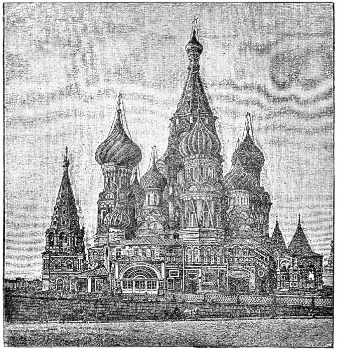 Framed Print : St Basils Cathedral, Moscow
