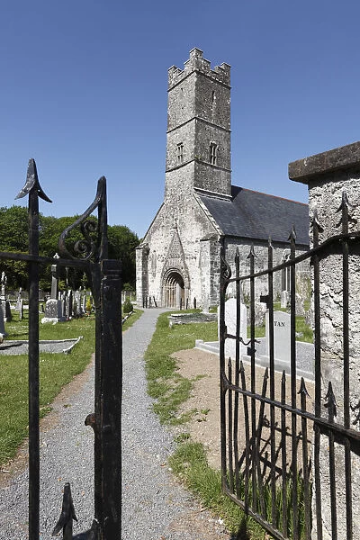 St. Brendans Cathedral, Clonfert Cathedral, County Galway, Connacht, Republic of Ireland, Europe