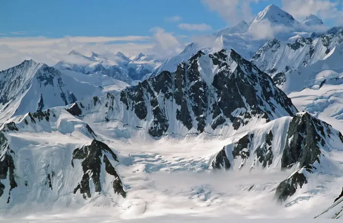 Framed Print : St Elias range, Kluane Park, Yukon
