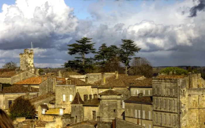 Framed Print : St Emilion old town historic buildings Framed Print : St Emilion old town historic buildings