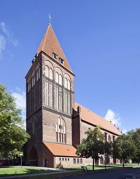 St. Jacobi Church, 12th - 13th century, Hanseatic City of Greifswald, Mecklenburg-Western Pomerania, Germany
