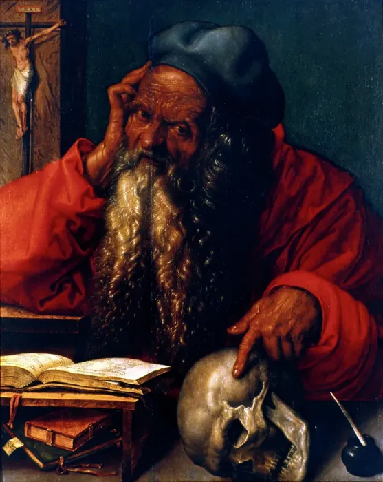 Framed Print : St Jerome, 1521. Artist: Albrecht Dürer Framed Print : St Jerome, 1521. Artist: Albrecht Dürer