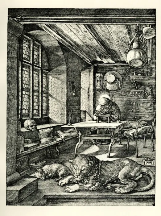 Framed Print : St Jerome in his Study Framed Print : St Jerome in his Study