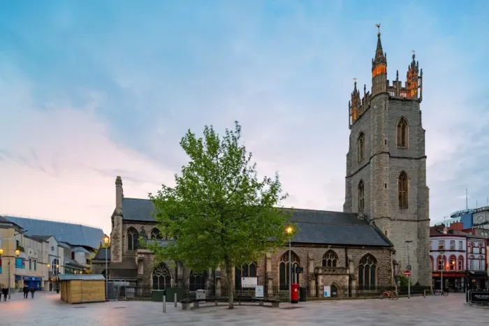 Framed Print : St John the Baptist, Cardiff Framed Print : St John the Baptist, Cardiff