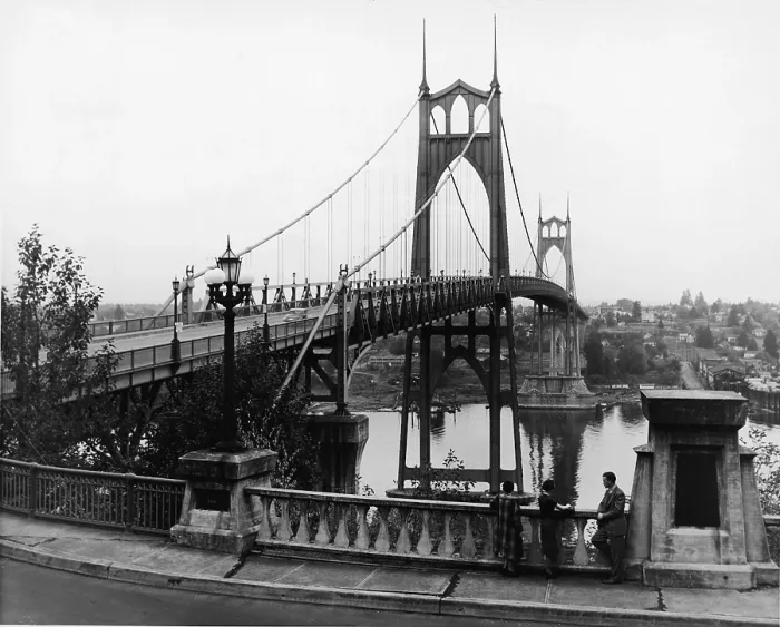 Framed Print : St. John's Bridge, Portland Framed Print : St. John's Bridge, Portland