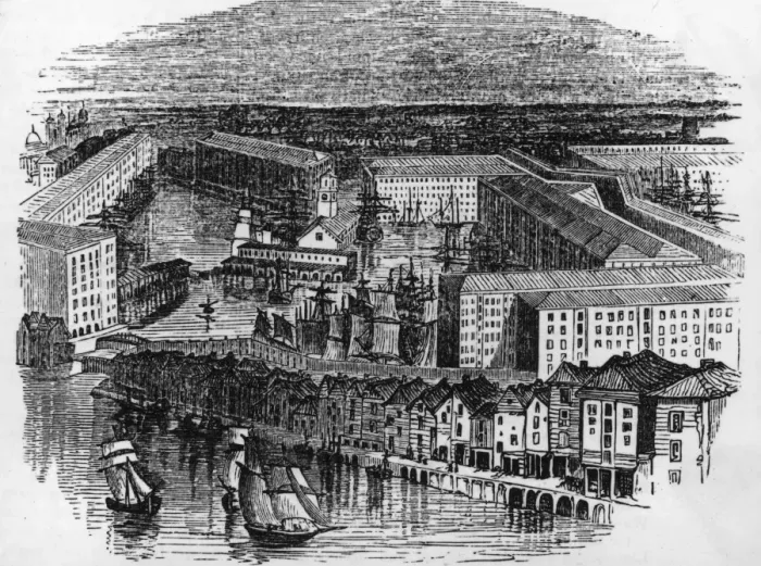 Framed Print : St Katharine Docks Framed Print : St Katharine Docks