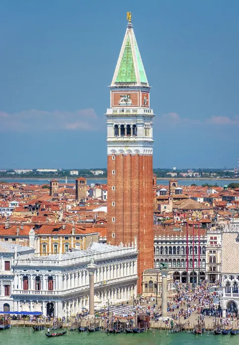 Framed Print : St Mark's Campanile (Campanile di San Marco), Venice, Veneto, Italy Framed Print : St Mark's Campanile (Campanile di San Marco), Venice, Veneto, Italy