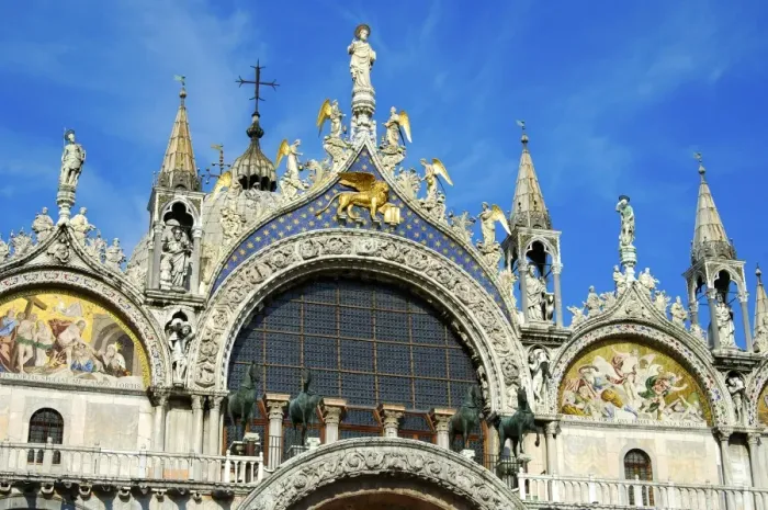 Framed Print : St. Marks Cathedral in Venice, Italy