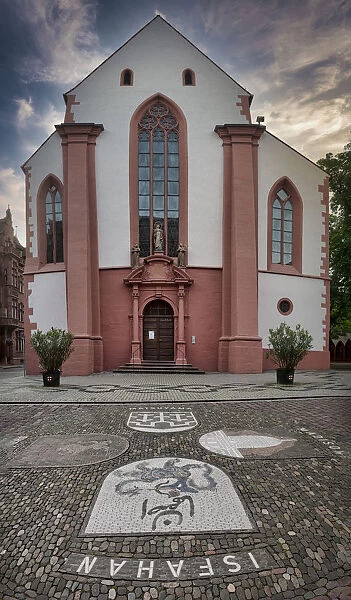 St. Martin is chruch in Freiburg city, Germany