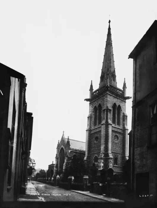Framed Print : St Mary-Le-Tower Framed Print : St Mary-Le-Tower