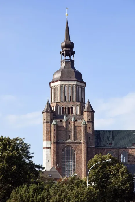 Framed Print : St. Marys Church from 1298, old town, Stralsund, Mecklenburg-Western Pomerania, Germany Framed Print : St. Marys Church from 1298, old town, Stralsund, Mecklenburg-Western Pomerania, Germany