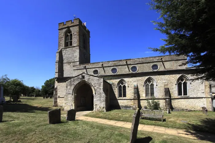 Framed Print : St Marys Parish Church, Blisworth village Framed Print : St Marys Parish Church, Blisworth village