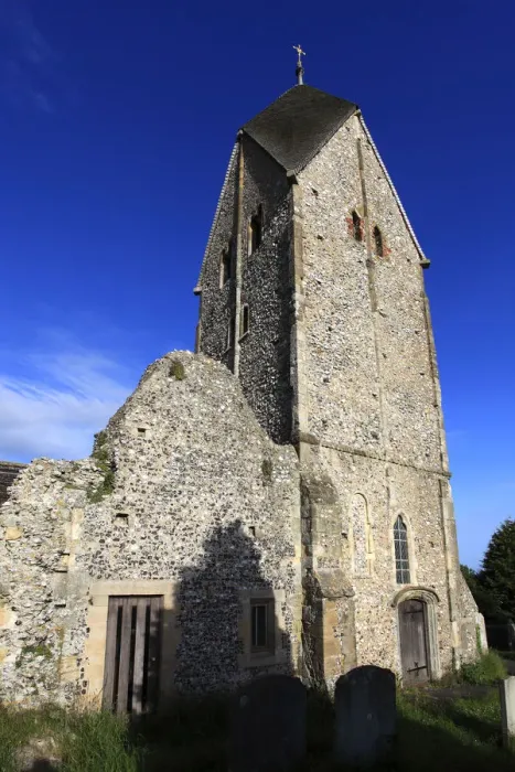 Framed Print : St Marys parish church, Sompting Framed Print : St Marys parish church, Sompting