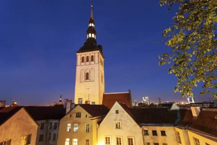 Framed Print : St. Nicholas Church in Tallin Framed Print : St. Nicholas Church in Tallin