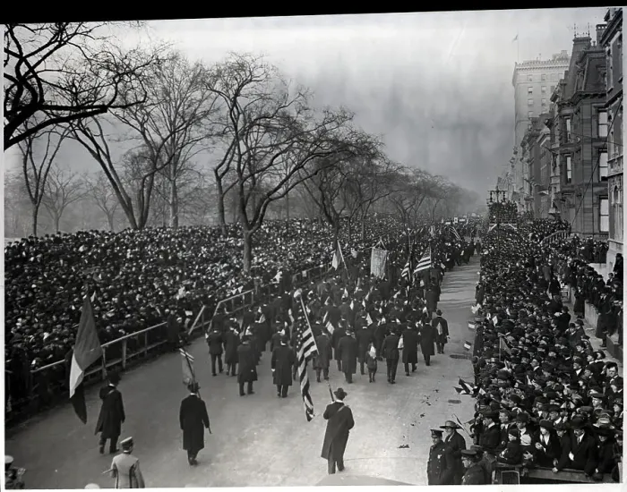 Framed Print : St. Patrick'S Day Parade In New York Framed Print : St. Patrick'S Day Parade In New York