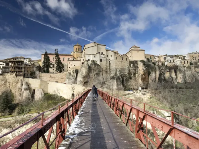 Framed Print : St. Paul Bridge and Cuenca Framed Print : St. Paul Bridge and Cuenca