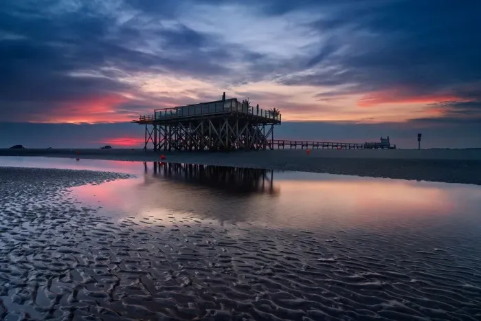 Framed Print : St. Peter Ording Framed Print : St. Peter Ording