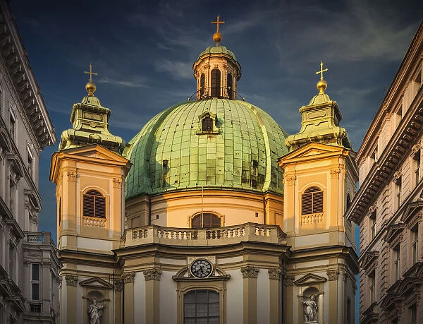 The St. Peters Church, Vienna, Austria
