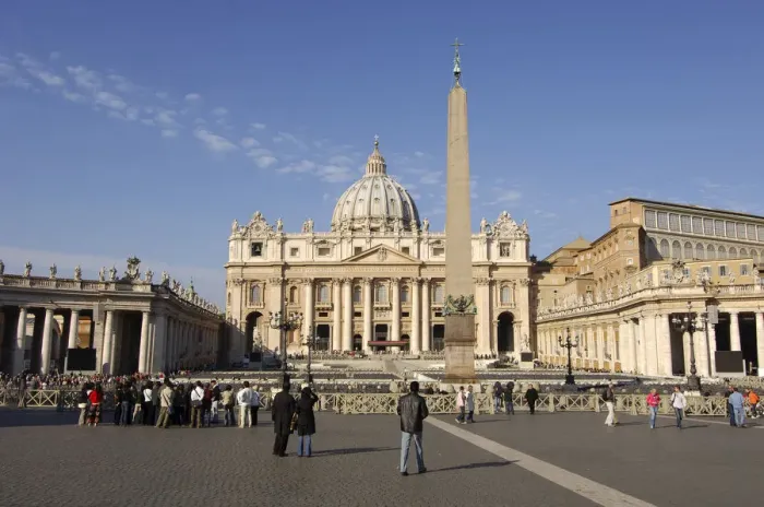 Framed Print : St Peters square Basilcia of Saint Peter Epyian obelisk Vatican Rome Italy Framed Print : St Peters square Basilcia of Saint Peter Epyian obelisk Vatican Rome Italy