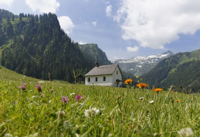 Framed Print : St. Rochus Chapel, Church of St. Roch, Nenzinger Himmel alpine pasture, Gamperdonatal valley, community of Nenzing, Raetikon, Vorarlberg, Austria Framed Print : St. Rochus Chapel, Church of St. Roch, Nenzinger Himmel alpine pasture, Gamperdonatal valley, community of Nenzing, Raetikon, Vorarlberg, Austria